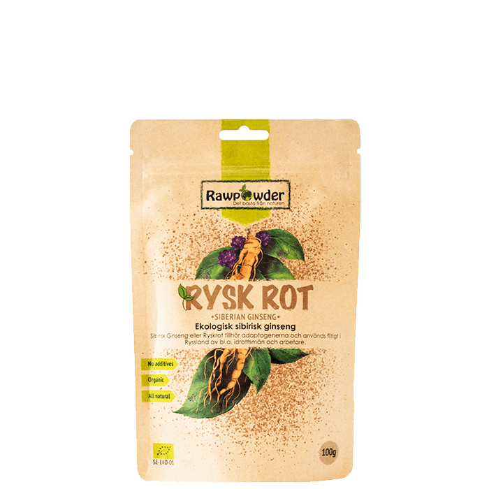 Ekologisk Rysk Rot 100 g – från Rawpowder – 63 kr – hos Bodystore