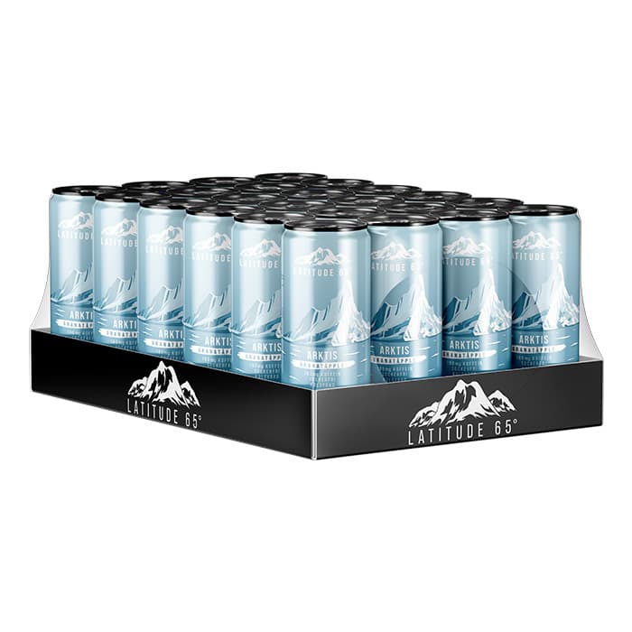 24 x Latitude 65, 330 ml 2 kr pant – från Latitude 65 – 419 kr – hos Bodystore
