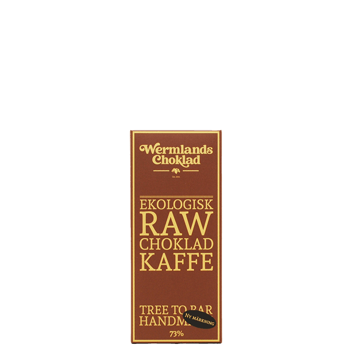 Raw Ekologisk Choklad Kaffe 50 g – från WermlandsChoklad – 59 kr – hos Bodystore