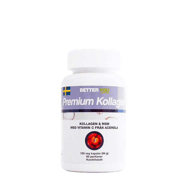 Premium Kollagen 120 kapslar – från Better You – 321 kr – hos Bodystore