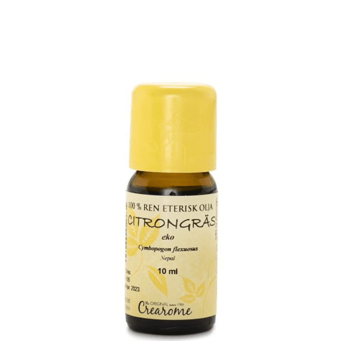Eterisk Olja Citrongräs Eko 10 ml – från Crearome – 59 kr – hos Bodystore