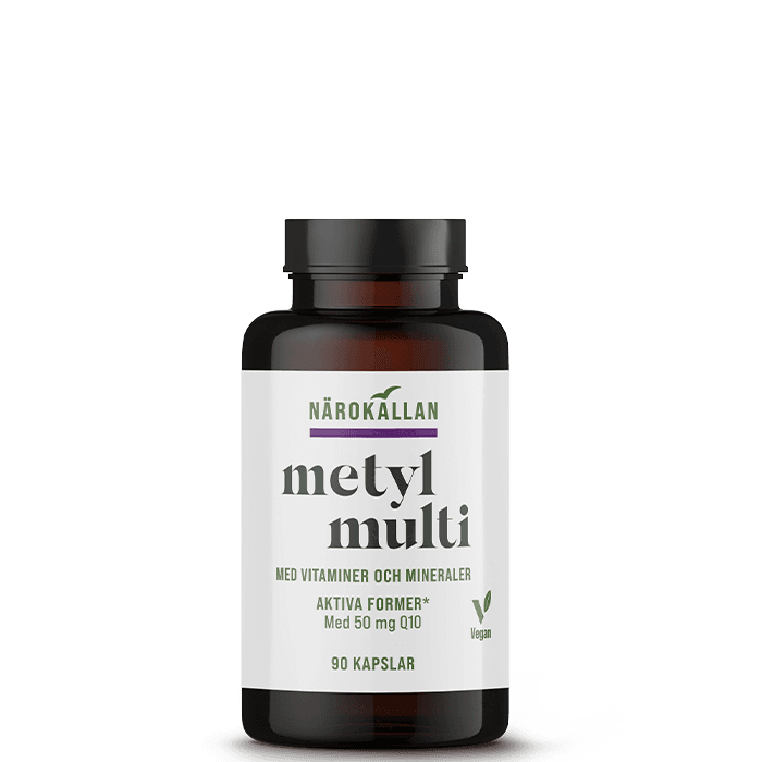 Metyl Multivitamin 90 kapslar – från Närokällan – 274 kr – hos Bodystore