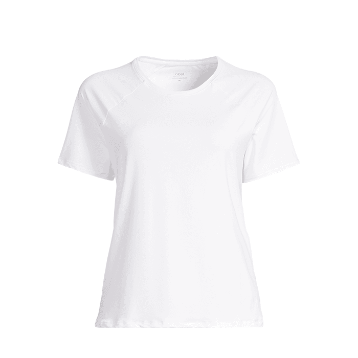 Essential Tee, White – från Casall Sportswear – 499 kr – hos Bodystore