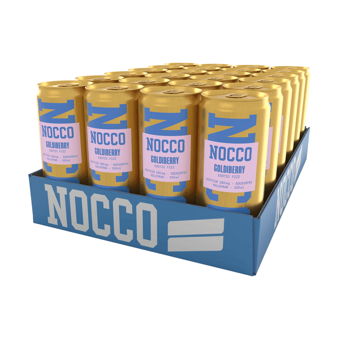 24 x NOCCO BCAA, 330 ml 2 kr pant – från NOCCO – 519 kr – hos Bodystore