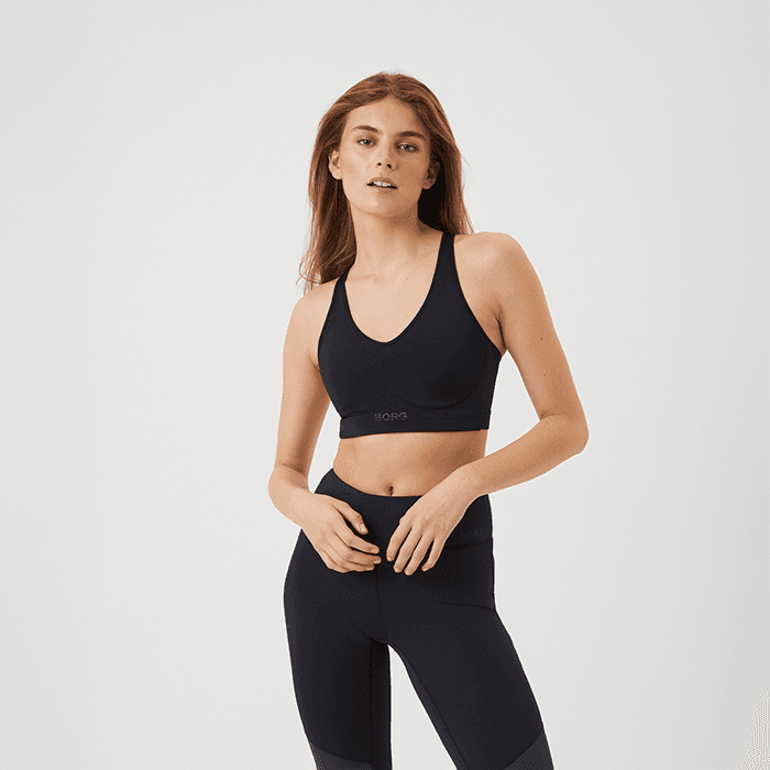 Mid Support Sport-bh Svart – från Björn Borg – 176 kr – hos Bodystore