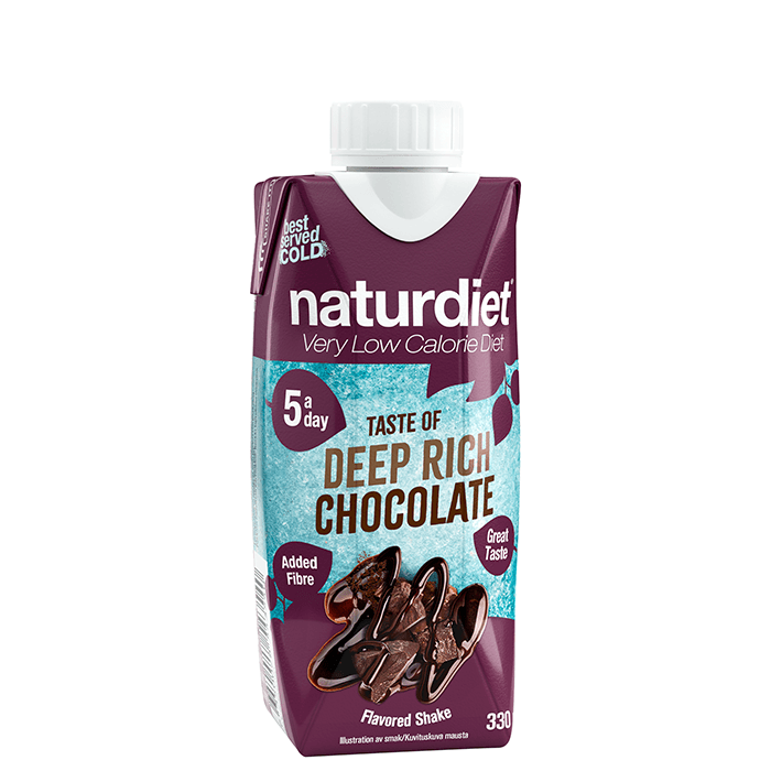 Måltidsersättning Shake Chocolate 330 ml – från Naturdiet – 29 kr – hos Bodystore