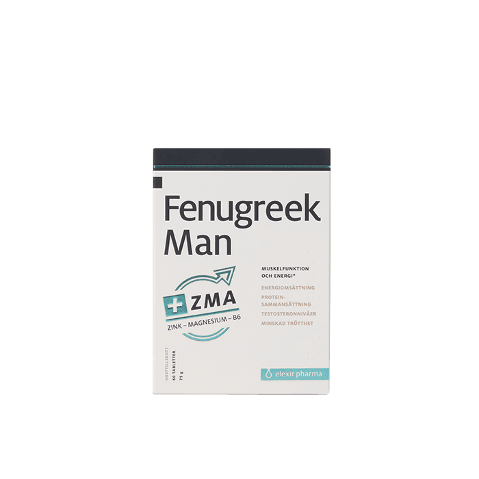 Fenugreek Man 60 tabletter – från Elexir Pharma – 188 kr – hos Bodystore