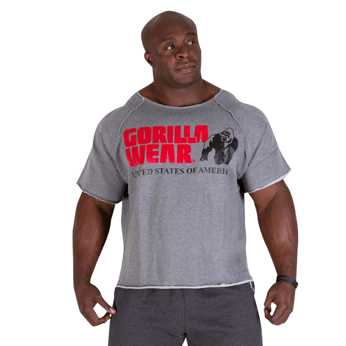 Classic Workout Top, grey – från Gorilla Wear – 499 kr – hos Bodystore