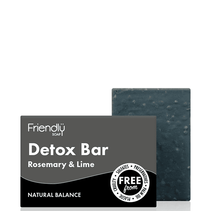 Detox Bar Rosmarin & Lime 95 g – från Friendly Soap – 59 kr – hos Bodystore