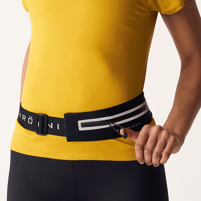 Issa Expandable Running Belt, Black – från Röhnisch – 299 kr – hos Bodystore