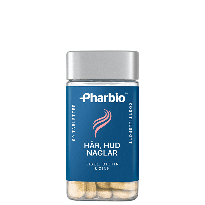 Hår Hud Naglar 90 tabletter – från Pharbio – 169 kr – hos Bodystore