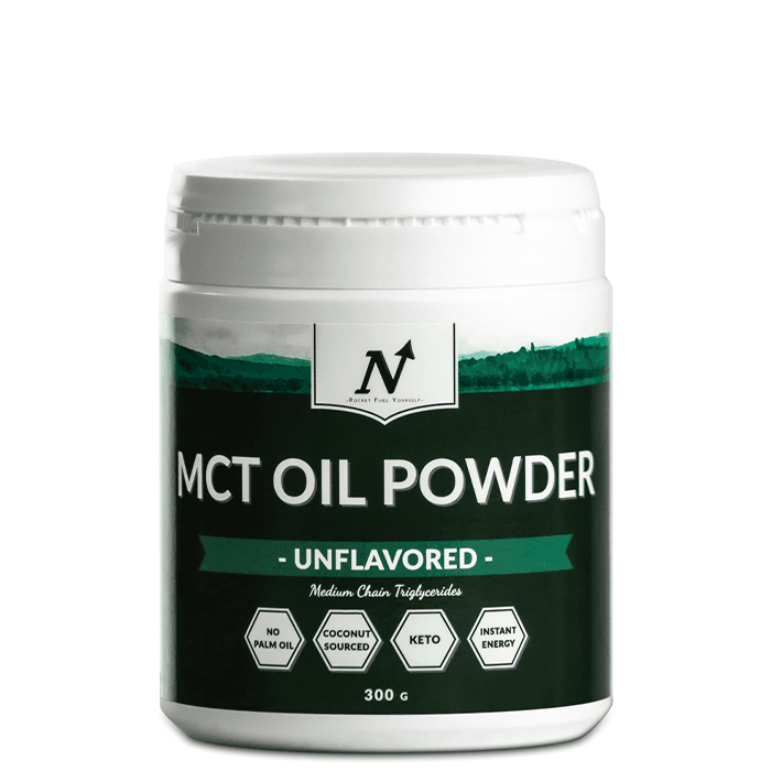 MCT Olja Pulver 300 g – från Nyttoteket – 229 kr – hos Bodystore