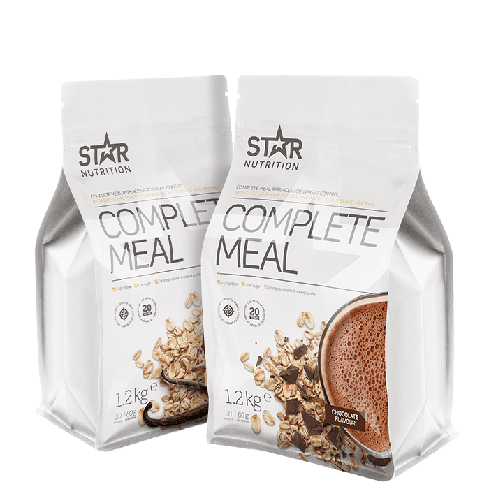 2 x Complete Meal Måltidsersättning 1,2 kg från Star Nutrition – köp hos Bodystore