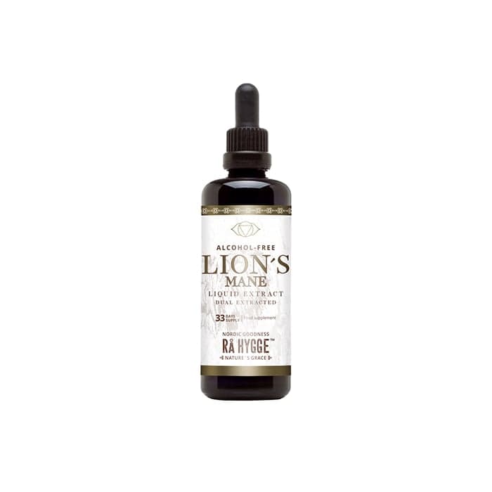 Alkoholfri Lion's Mane flytande extrakt EKO 100ml – från Rå Hygge – 315 kr – hos Bodystore