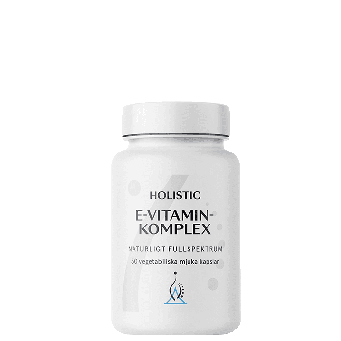 E-vitamin 30 kapslar – från Holistic – 279 kr – hos Bodystore