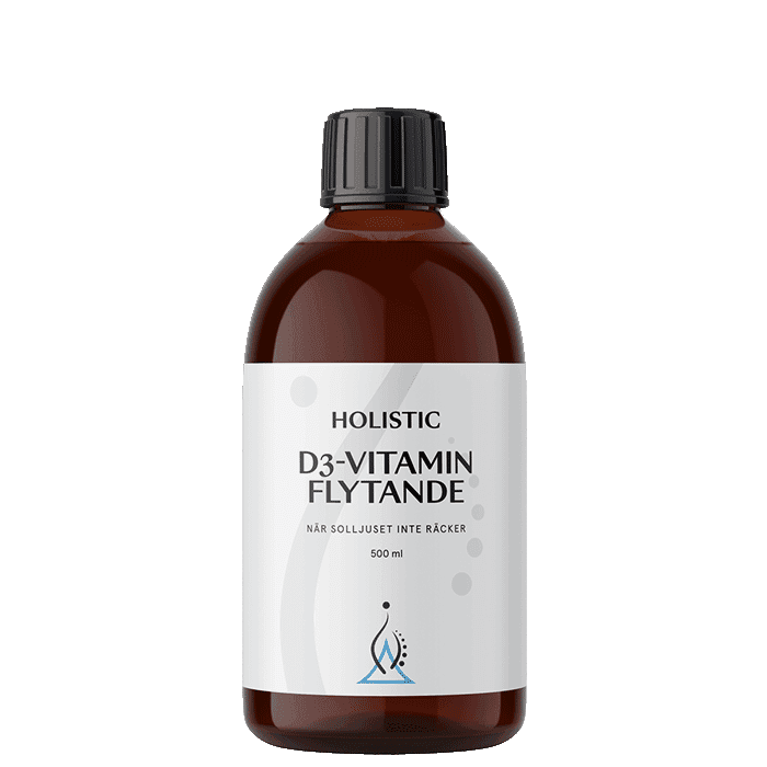 Flytande D-vitamin 500 ml från Holistic – köp hos Bodystore
