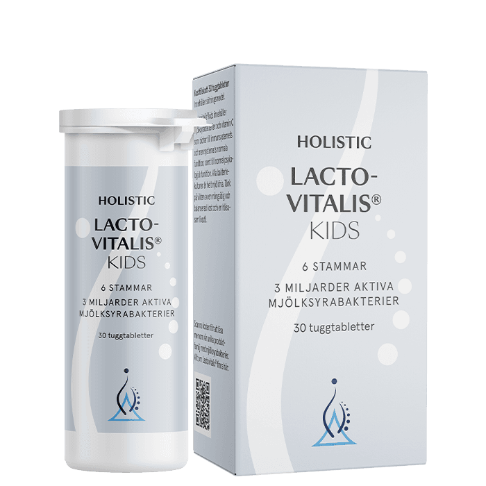 LactoVitalis Kids 30 tuggtabletter från Holistic – köp hos Bodystore