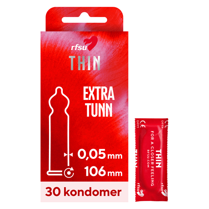 RFSU Thin Tunna Kondomer 30-pack – från RFSU – 219 kr – hos Bodystore