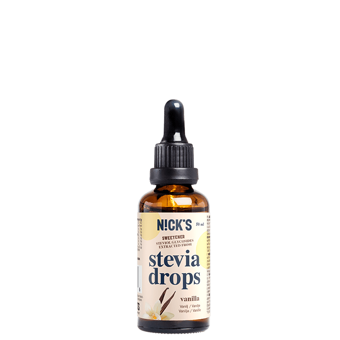 Steviadroppar 50 ml – från Nicks – 69 kr – hos Bodystore