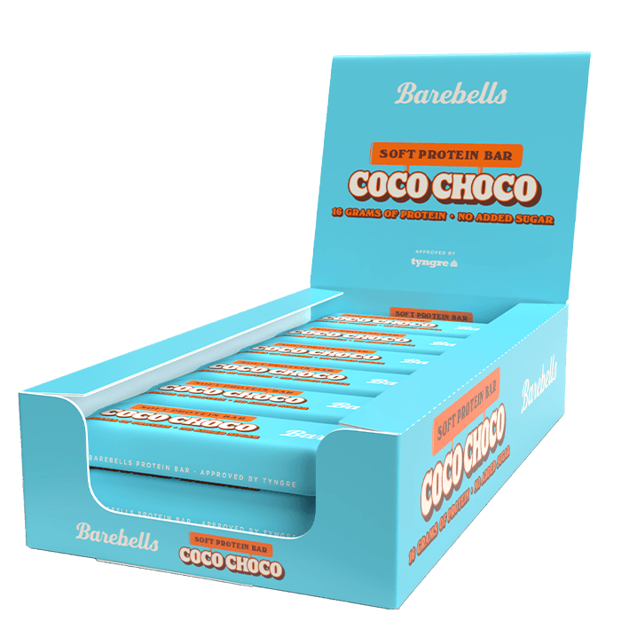 12 x Barebells Soft Proteinbar 55 g – från Barebells – 295 kr – hos Bodystore