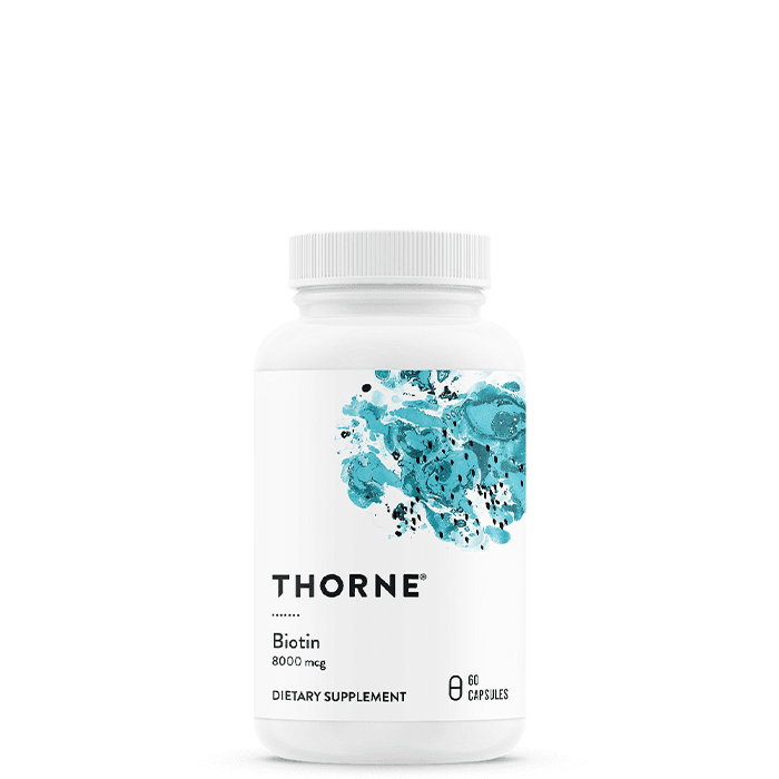 Biotin 60 kapslar – från Thorne Research Inc. – 349 kr – hos Bodystore