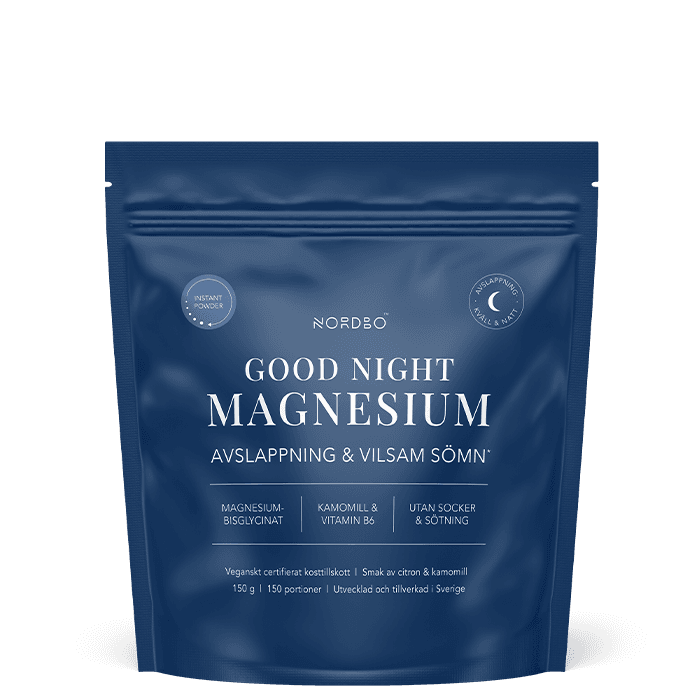Good Night Instant Magnesium 150 g från Nordbo – köp hos Bodystore