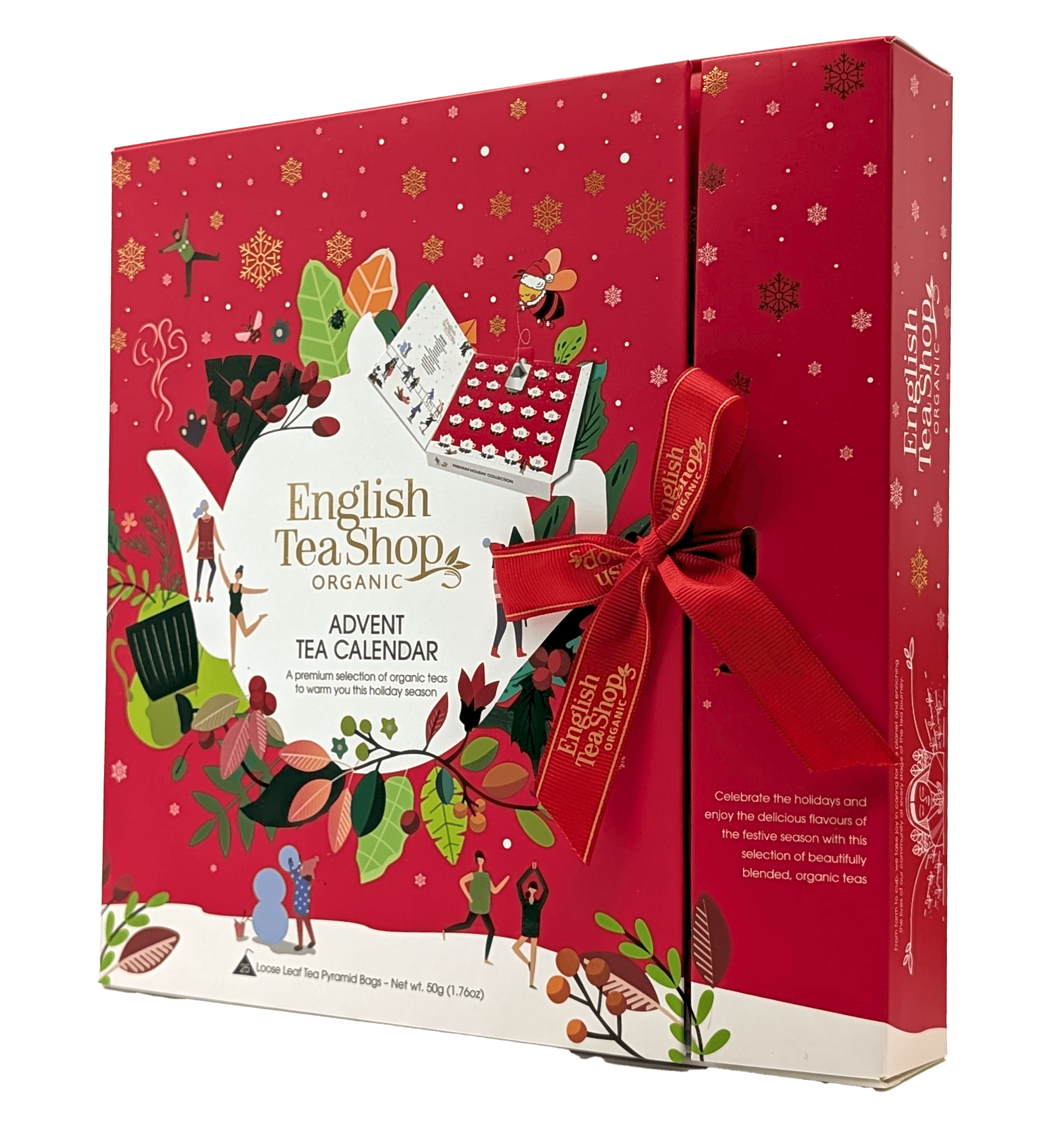Adventskalender Santa Red – från English Tea Shop – 160 kr – hos Bodystore