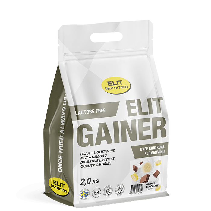 ELIT Gainer Laktosfri 2 kg – från Elit Nutrition – 589 kr – hos Bodystore