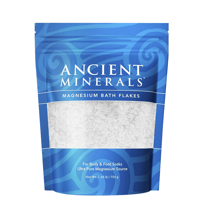 Magnesiumbadsalt, 750 g – från Ancient Minerals – 155 kr – hos Bodystore