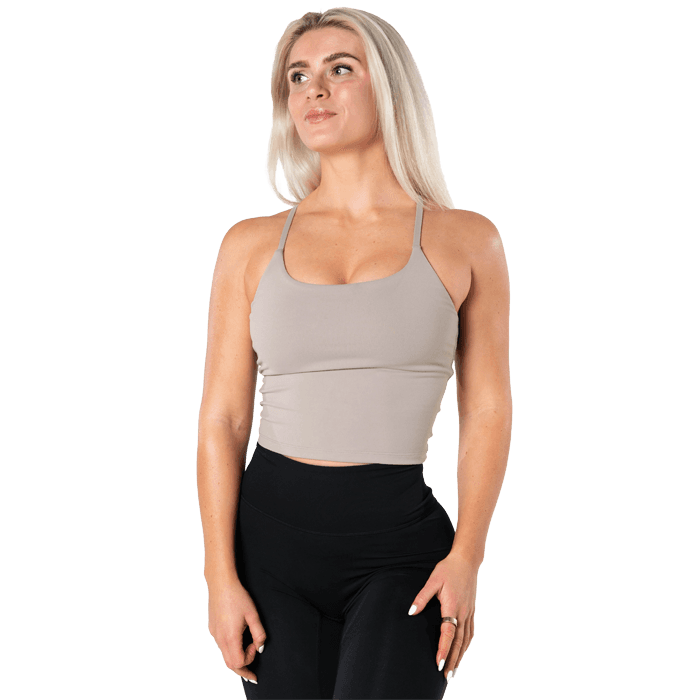 Relode Core Singlet Top, Beige – från Relode – 337 kr – hos Bodystore