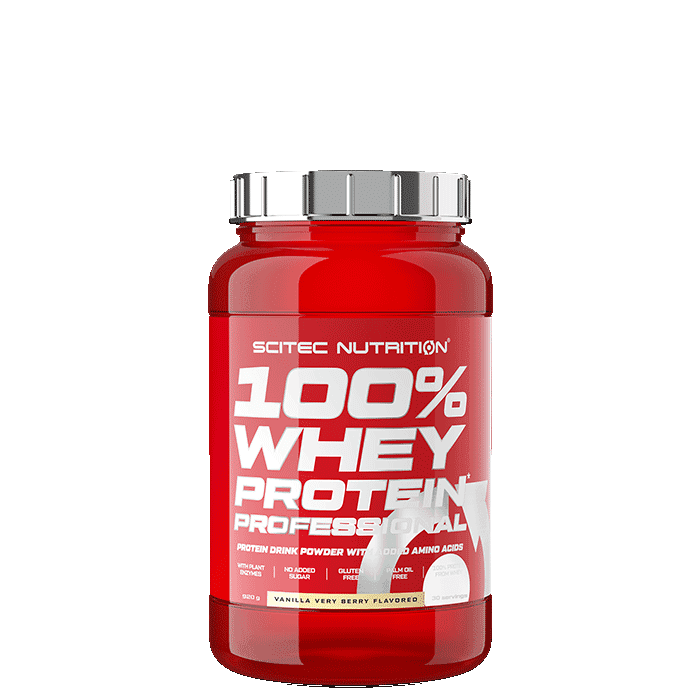 100% Whey Protein Professional 920 g från Scitec Nutrition – köp hos Bodystore