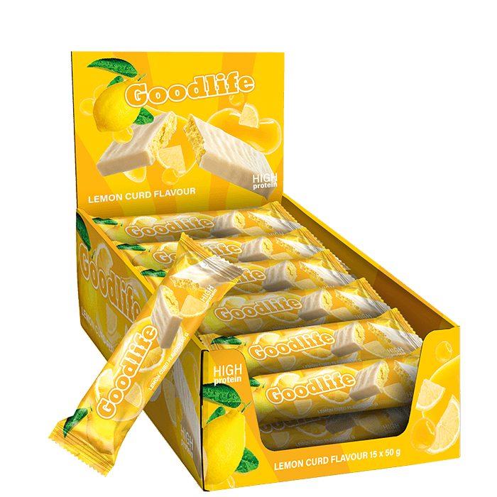 15 x Proteinbar 50 g – från Goodlife – 229 kr – hos Bodystore