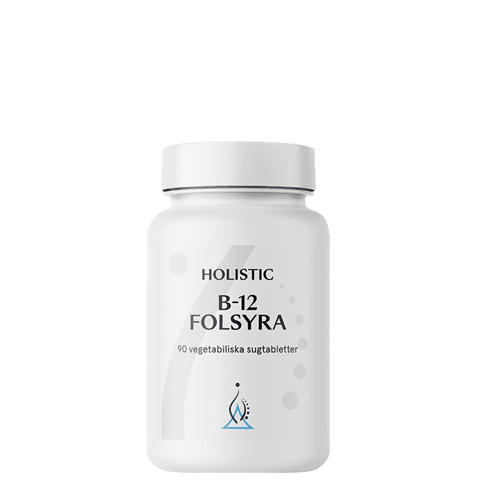 B-12 90 sugtabletter från Holistic – köp hos Bodystore