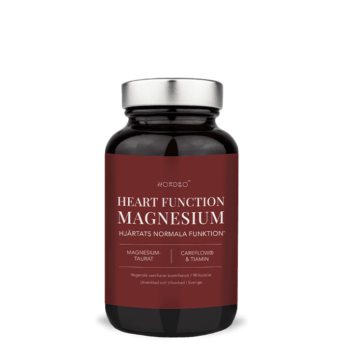 Heart Function Magnesium 90 kapslar från Nordbo – köp hos Bodystore