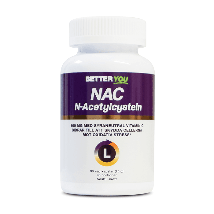 NAC 90 kapslar – från Better You – 299 kr – hos Bodystore