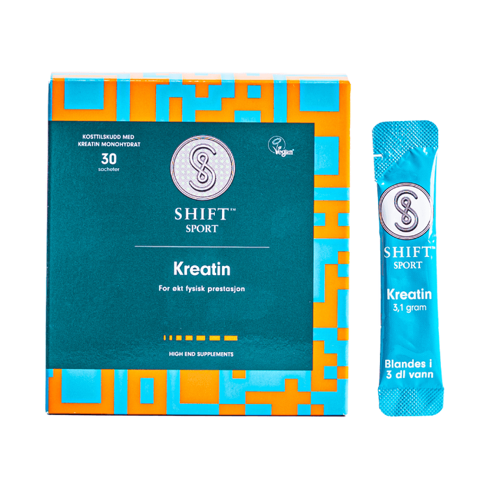 Kreatinpåsar 30 st – från SHIFT SPORT – 185 kr – hos Bodystore