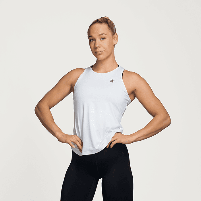 Star Tank Top White – från Star Wear – 249 kr – hos Bodystore
