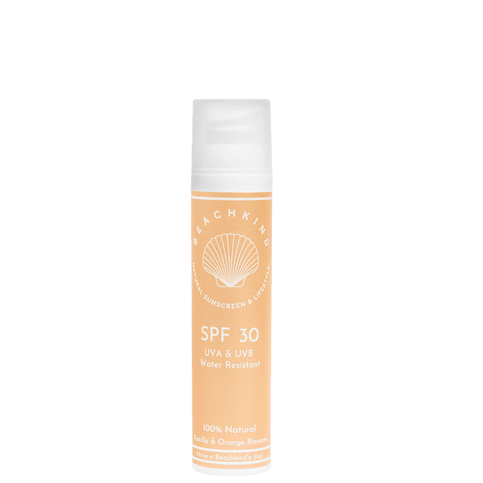 Naturligt Solskydd 30 SPF 100 ml – från Beachkind – 231 kr – hos Bodystore