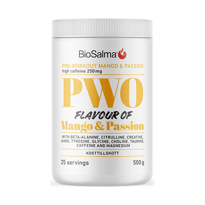 PWO 500g – från BioSalma – 178 kr – hos Bodystore