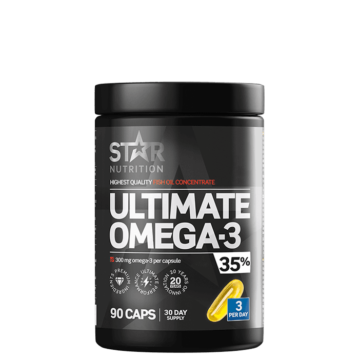 Ultimate Omega-3, 90 kapslar, 35% 1000mg – från Star Nutrition – 99 kr – hos Bodystore