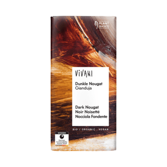 Mörk Nougatchoklad Ekologisk 80g – från Vivani – 55 kr – hos Bodystore