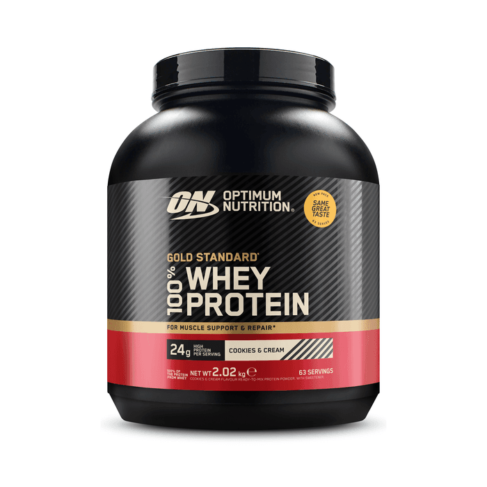 100% Whey Gold Standard Vassleprotein 2 kg från Optimum Nutrition – köp hos Bodystore