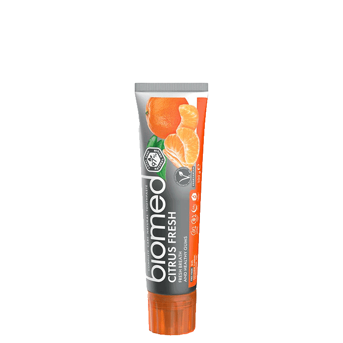 Tandkräm Citrus Fresh 100 g – från Biomed – 65 kr – hos Bodystore