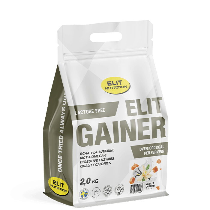 ELIT Gainer Laktosfri 2 kg – från Elit Nutrition – 589 kr – hos Bodystore