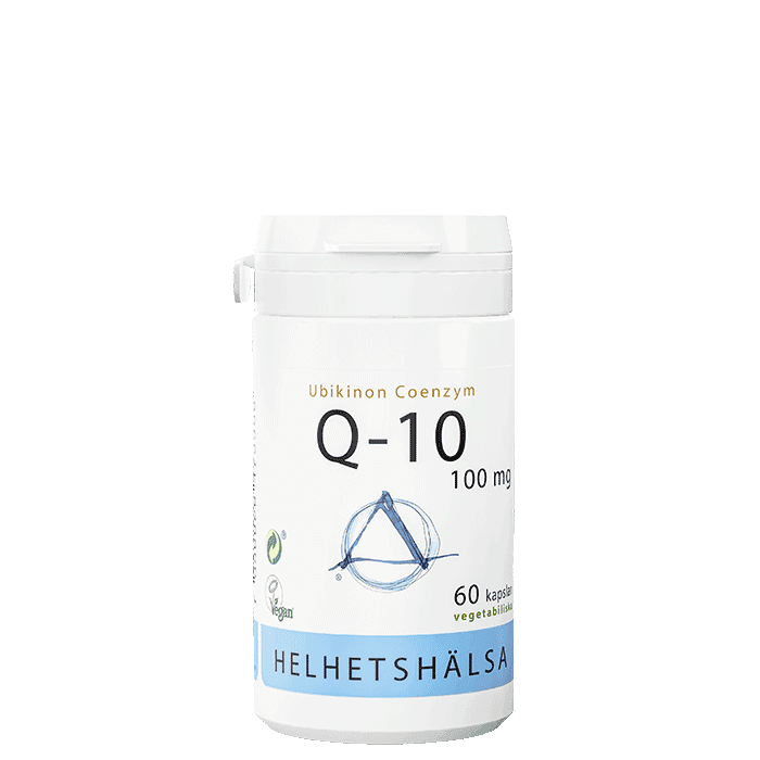 Q10 100 mg 60 kapslar – från Helhetshälsa – 229 kr – hos Bodystore