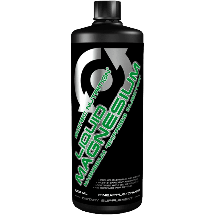 Flytande Magnesium 1000 ml Apelsin/Ananas – från Scitec Nutrition – 249 kr – hos Bodystore