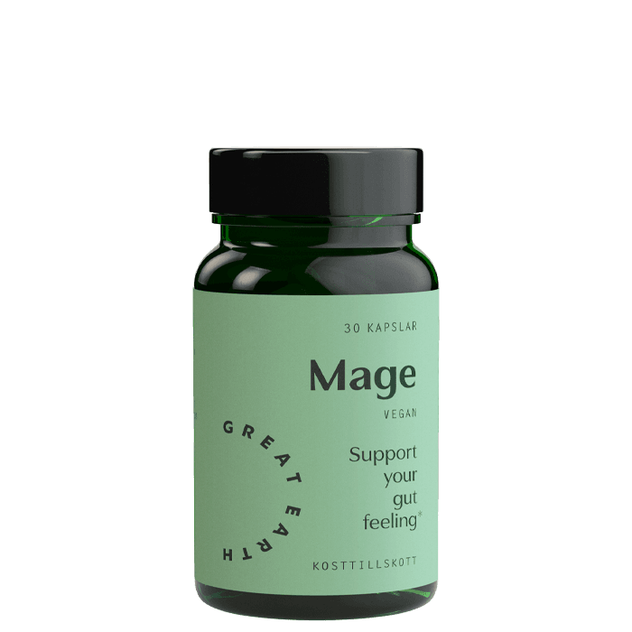 Mage 30 kapslar – från Great Earth – 115 kr – hos Bodystore