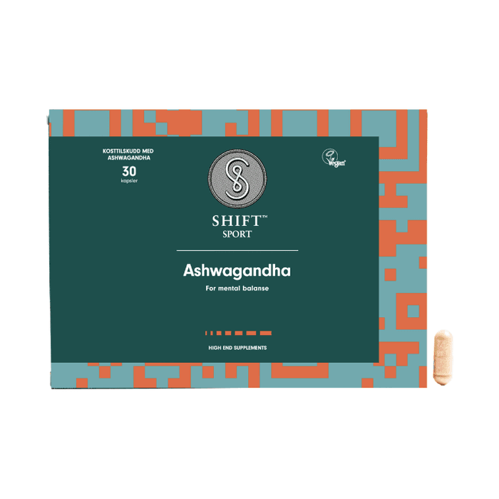 Ashwaganda 30 kapslar – från SHIFT SPORT – 141 kr – hos Bodystore