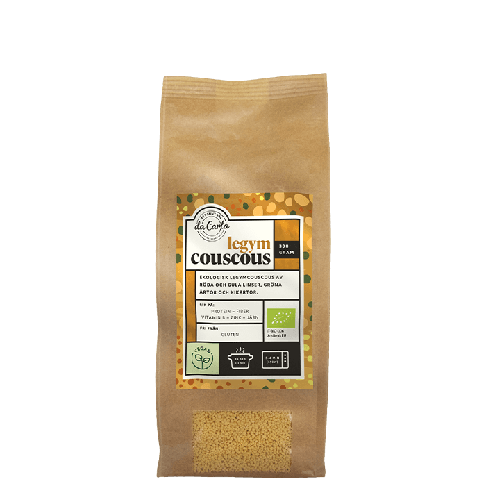 Ekologisk Legym Couscous 300 g – från Da Carla – 49 kr – hos Bodystore