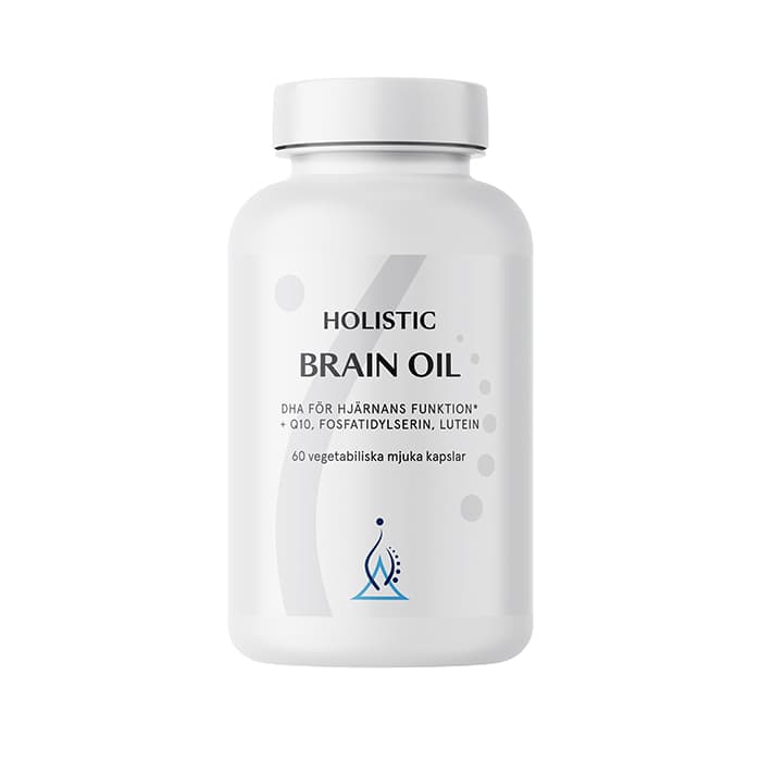 Brain Oil 60 kapslar – från Holistic – 302 kr – hos Bodystore